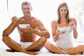 gücü artırmak için yemek yemek